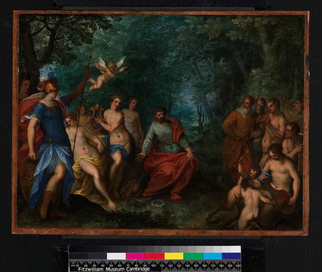 Detail of The Contest of Apollo and Pan, 1599 by Hans I or Johann Rottenhammer