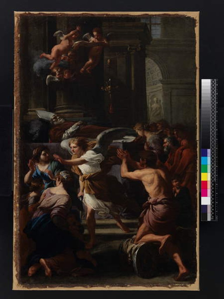 Detail of The Veneration of St Lambert, 1648 by Jan van Bike Miel