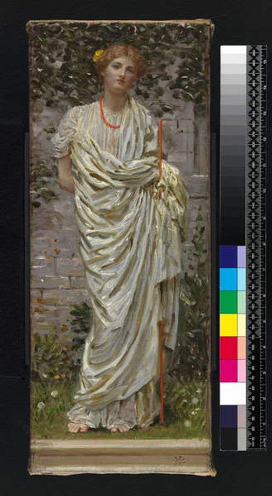 Detail of The Umpire, 1888 by Albert Joseph Moore