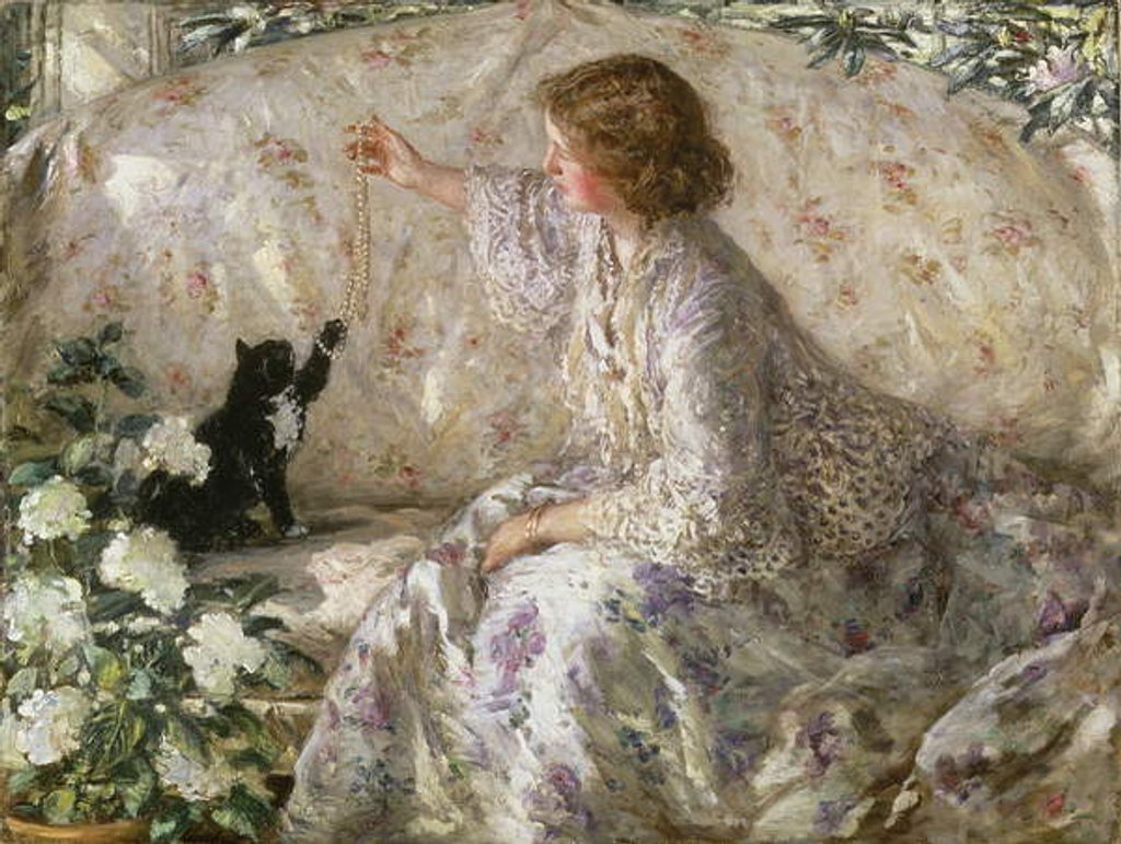 Detail of Hydrangeas, 1901 by Philip Wilson Steer