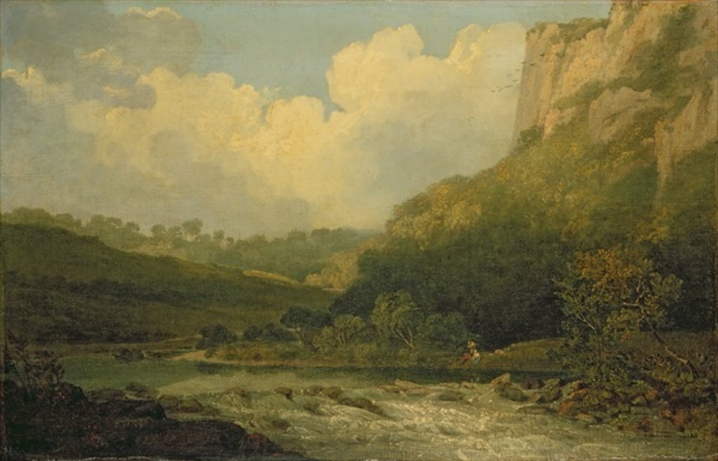 Detail of High Tor, Matlock, 1811 by John Crome