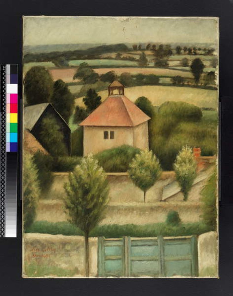 Detail of The Pigeon House, 1920 by Mark Gertler