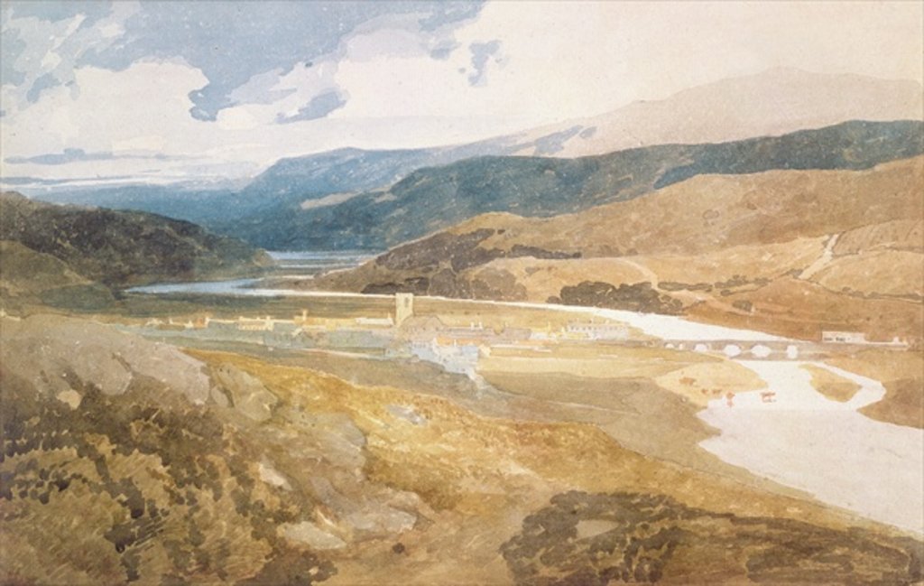 Detail of No.2303 Dolgelly, North Wales, 1804-05 by John Sell Cotman