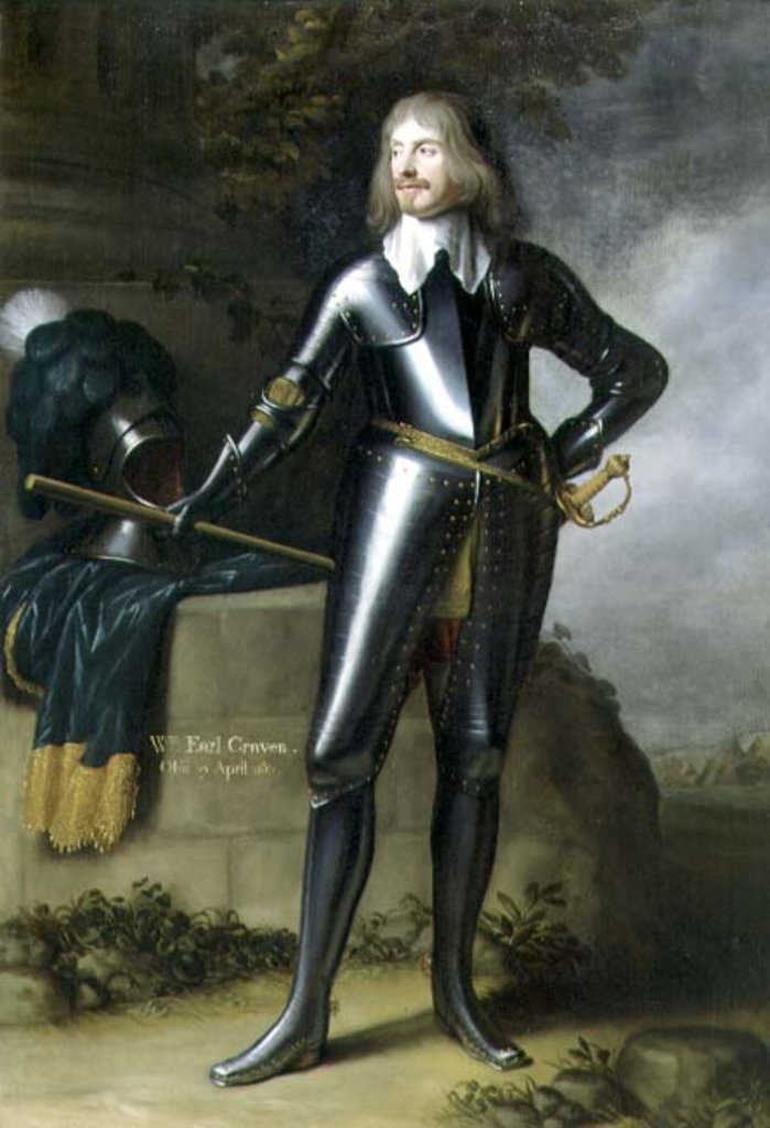 Detail of William, Earl of Craven 1642 by Gerrit van Honthorst