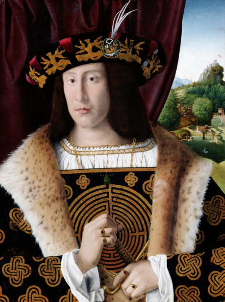 Detail of Portrait of a Man by Veneto Bartolomeo