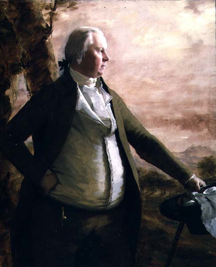 Detail of Portrait of William Glendonwyn of Glendonwyn and Sarton, c.1795-1800 by Henry Raeburn