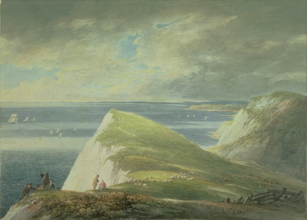 Detail of No.2372 Shakespeare's Cliff, Dover by William Payne