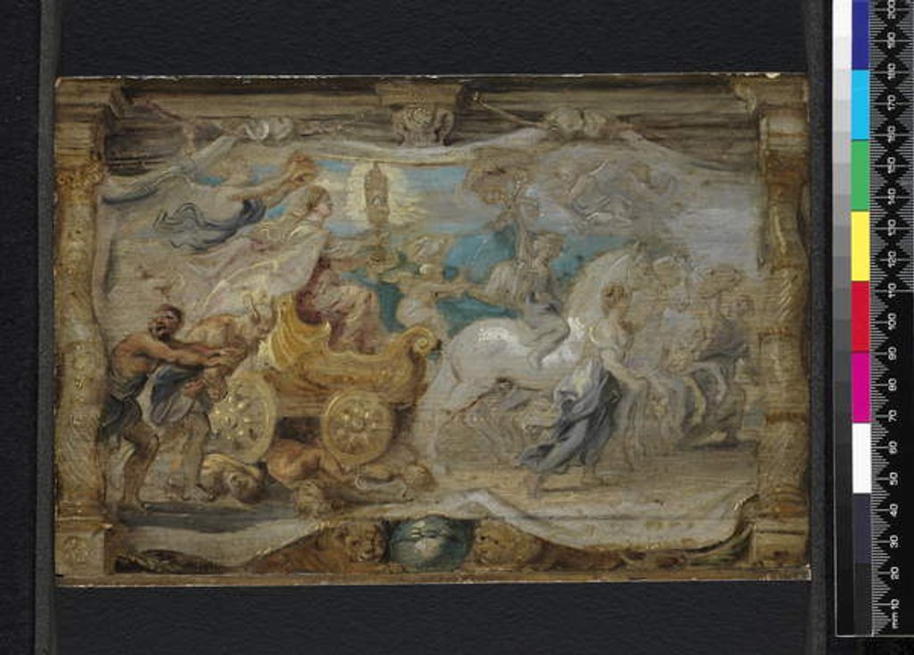 Detail of The Triumph of the Eucharist over Ignorance and Blindness Ecclesia Per S. Eucharistiam Triumphans, c.1625-26 by Peter Paul Rubens