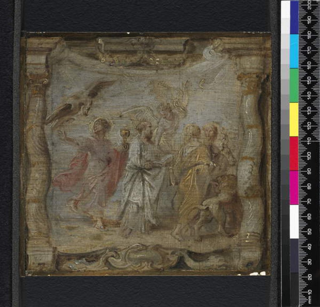 Detail of The Four Evangelists, c. 1625-26 by Peter Paul Rubens