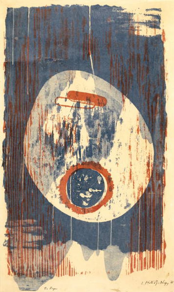 Detail of Untitled, 1941 by Laszlo Moholy-Nagy