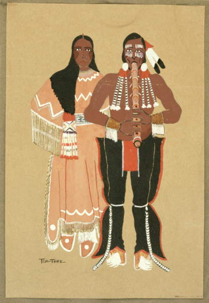 Detail of Love Call by Monroe Tsatoke