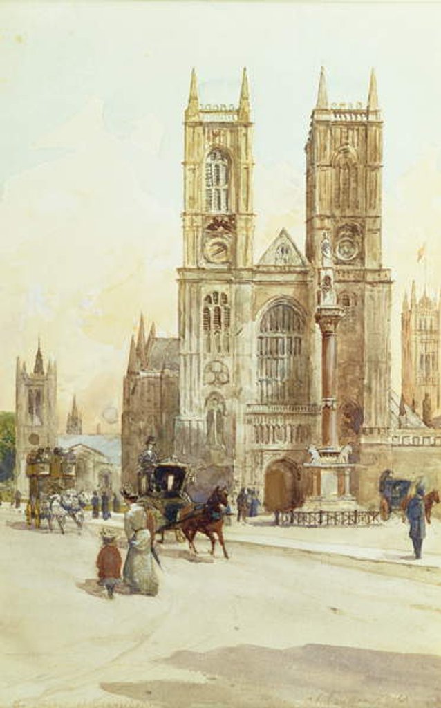 Detail of Temple of Reconciliation, Westminster by Charles James Lauder