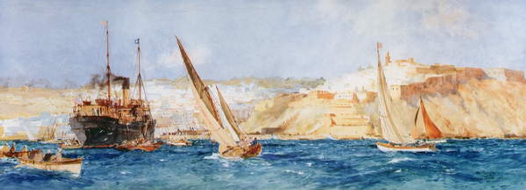 Detail of Tangier, 1911 by Charles Edward Dixon