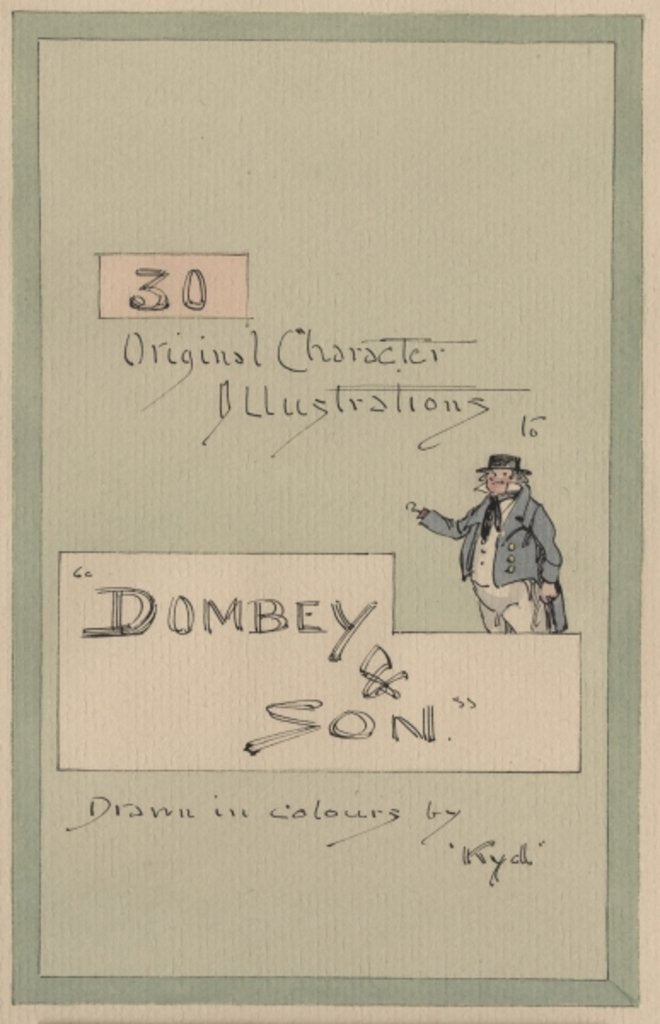 Detail of Title Page, c.1920s by Joseph Clayton Clarke