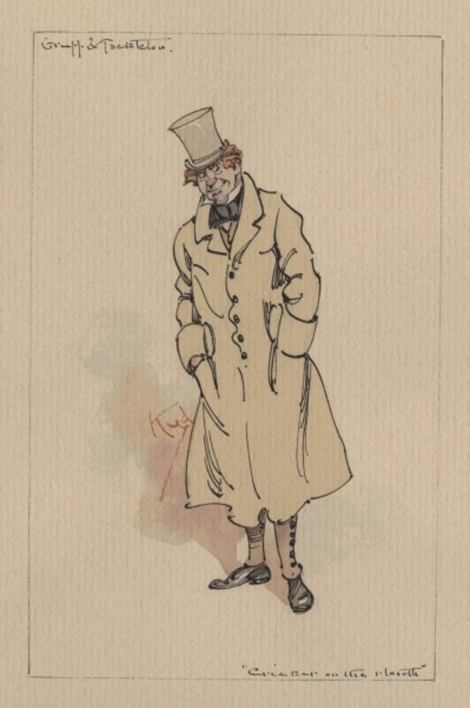 Detail of Gruff & Tackleton - The Cricket on the Hearth, c.1920s by Joseph Clayton Clarke