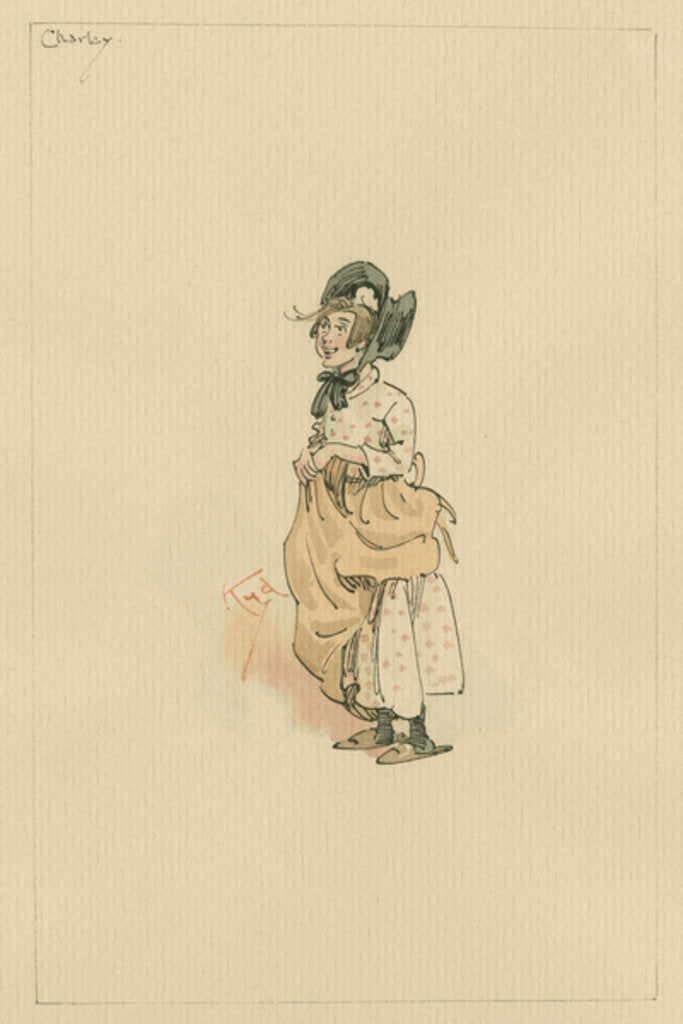 Detail of Charley, c.1920s by Joseph Clayton Clarke