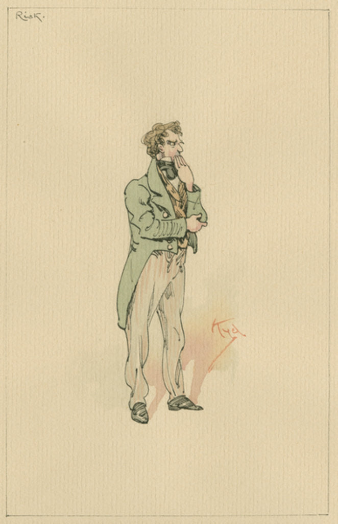 Detail of Rick, c.1920s by Joseph Clayton Clarke