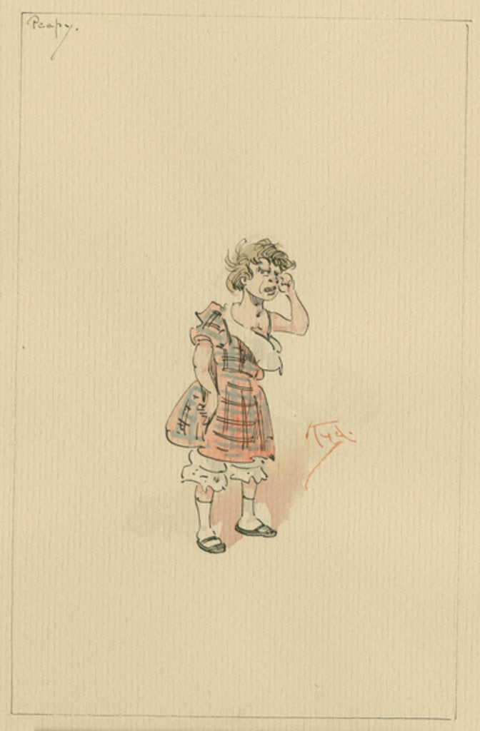 Detail of Peepy, c.1920s by Joseph Clayton Clarke