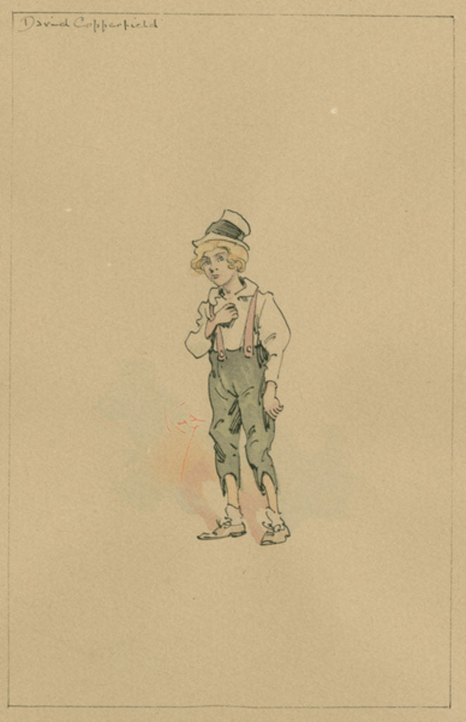 Detail of David Copperfield, c.1920s by Joseph Clayton Clarke