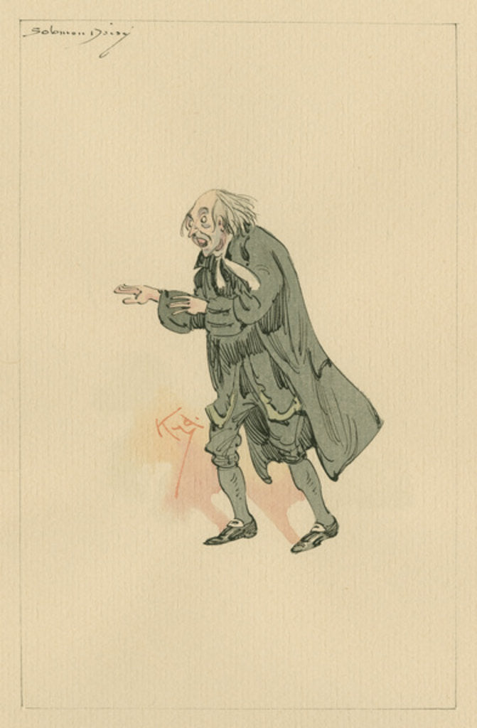 Detail of Solomon Daisy, c.1920s by Joseph Clayton Clarke