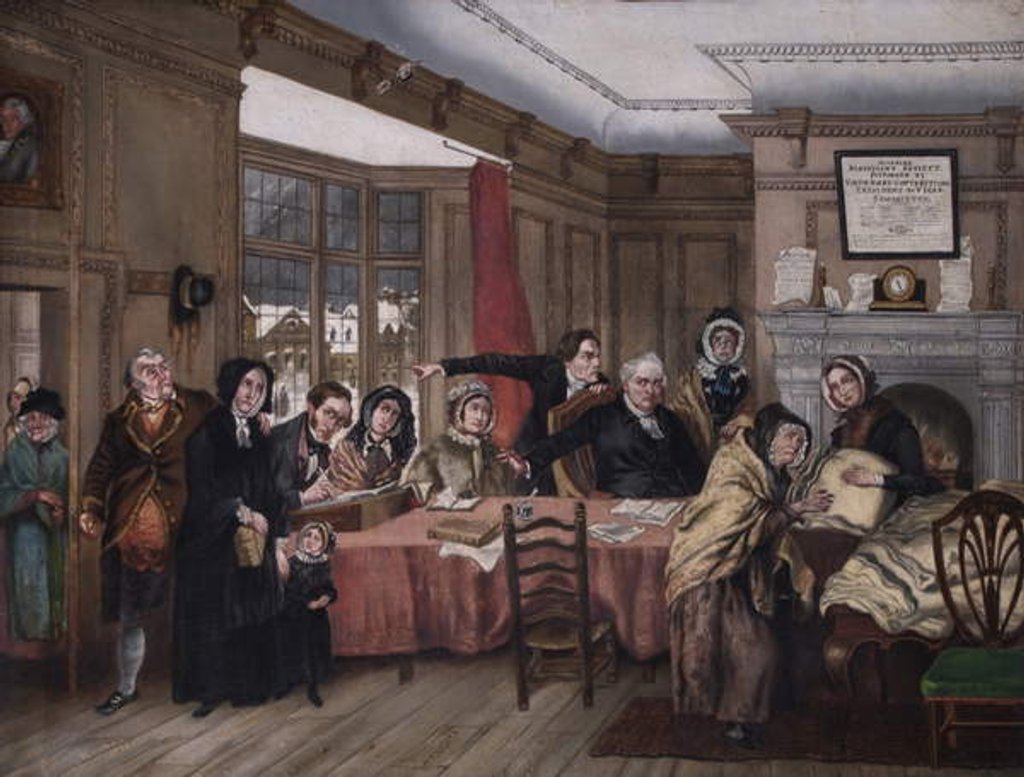 Detail of Allfaire Benevolent Society, 1863 by Brian Percy Mann