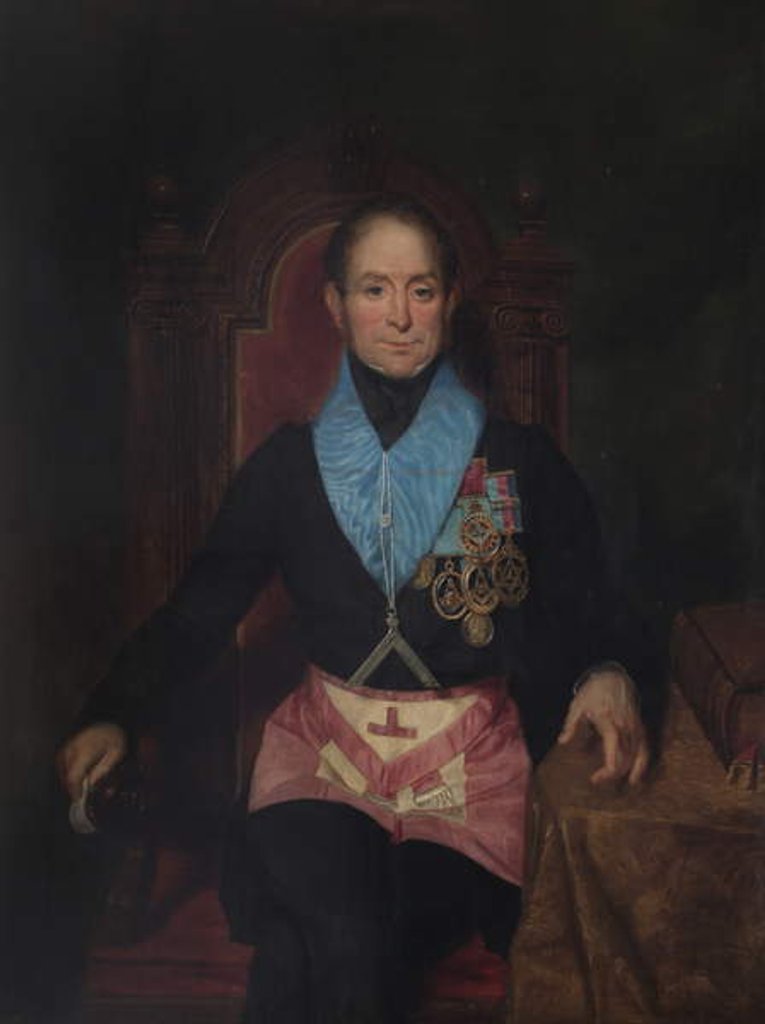 Detail of William Fletcher Hope, 1837 by English School