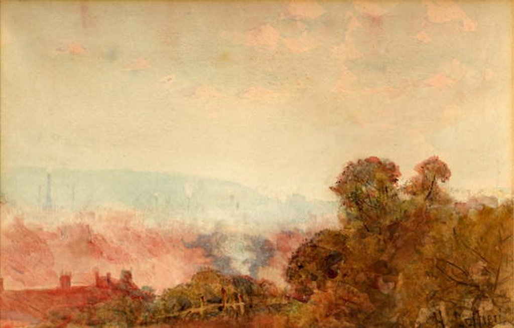 Detail of After Bad Weather by Hector Caffieri