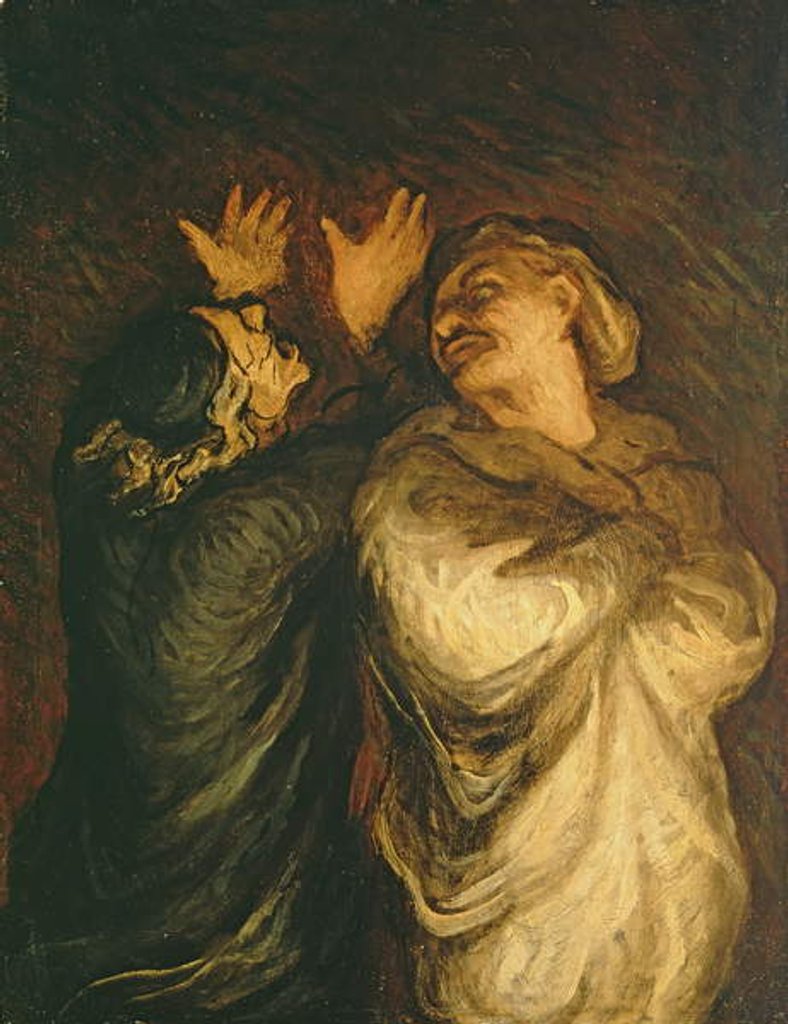 Detail of Un Scapin, 1860-62 by Honore Daumier