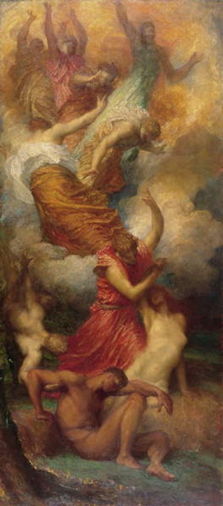 Detail of The Creation of Eve, c.1865-99 by George Frederic Watts