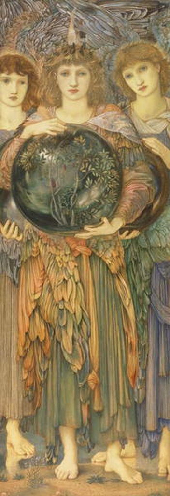 Detail of The Days of Creation: The Third Day, 1870-76 by Edward Coley Burne-Jones