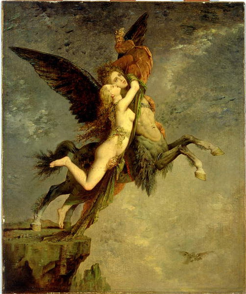 Detail of The Chimera, 1867 by Gustave Moreau