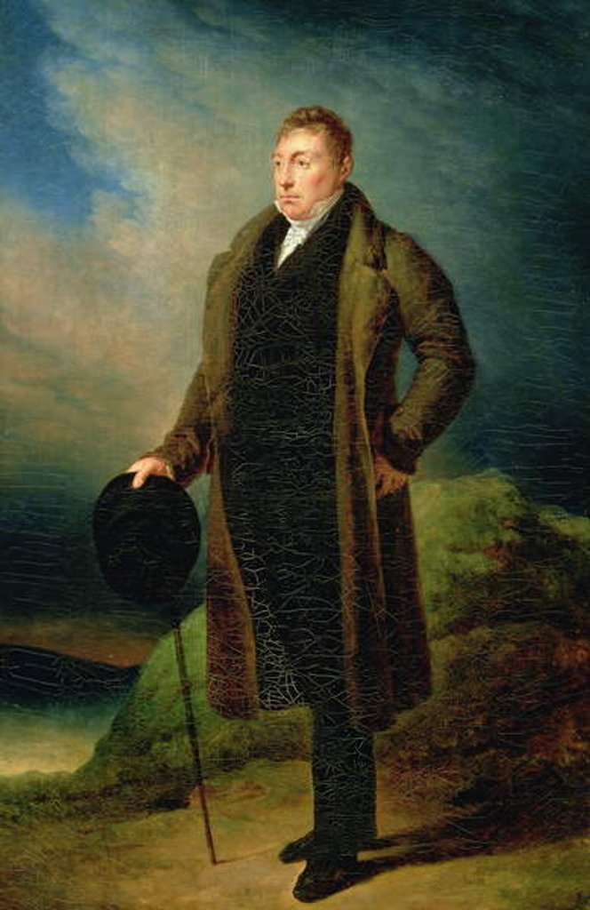 Detail of Portrait of Marie Joseph Paul Yves Roch Gilbert du Motier Marquis de Lafayette, c.1822 by Ary Scheffer