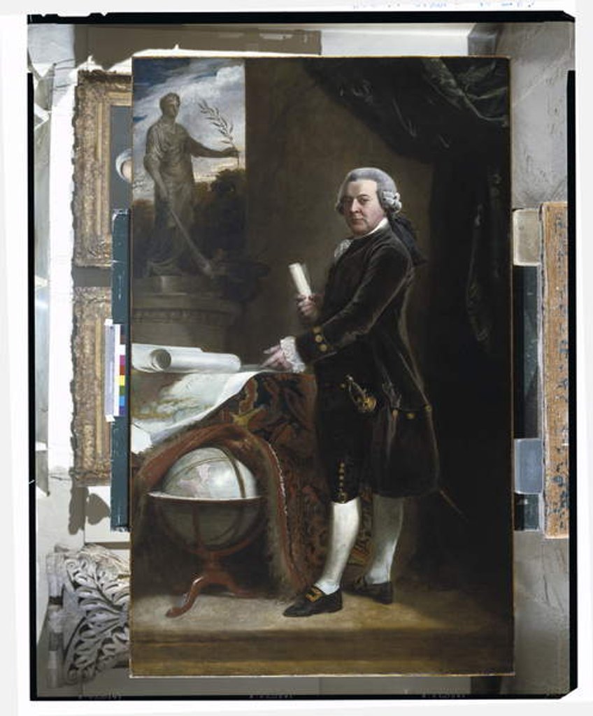 Detail of John Adams, 1783 by John Singleton Copley