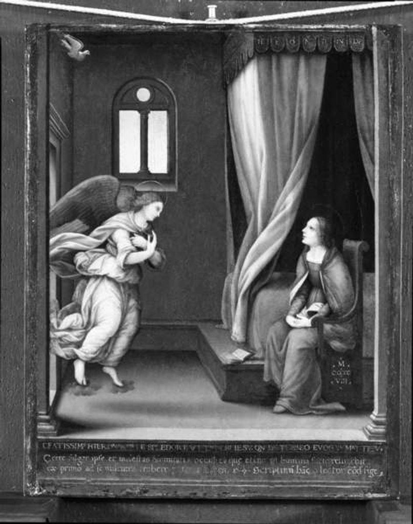 Detail of The Annunciation, c.1508 by Lorenzo di Credi