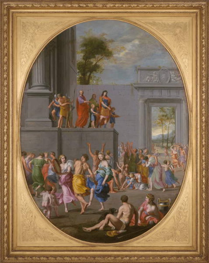 Detail of The Liberality of Titus, c.1637-38 by Jacques Stella