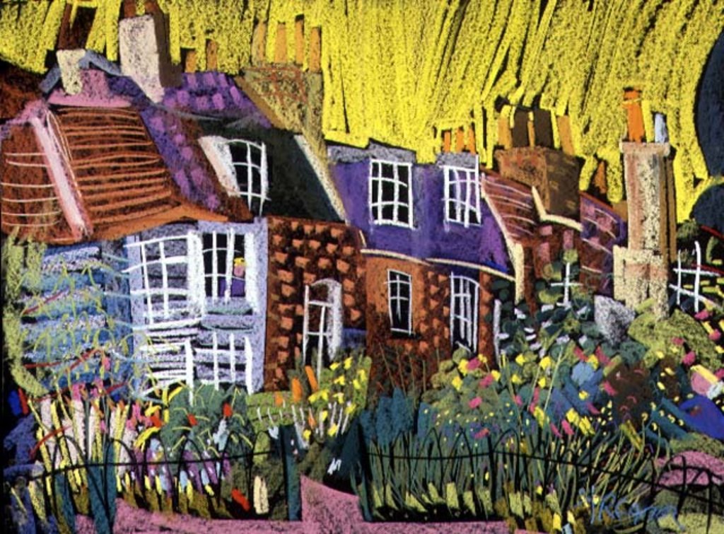 Detail of Greenwich Park by Frances Treanor