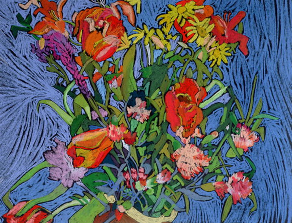 Detail of Spring Symphony by Frances Treanor