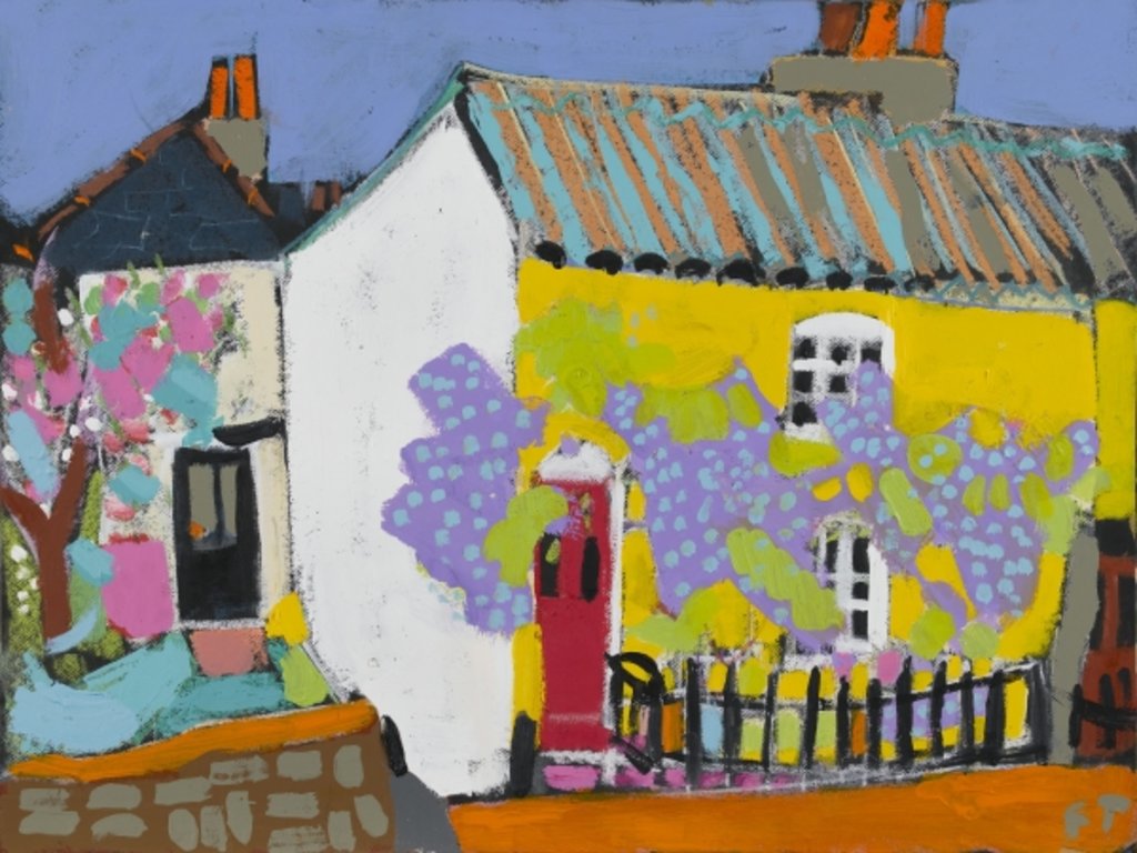 Detail of Little Royal Hill, 2010 by Frances Treanor