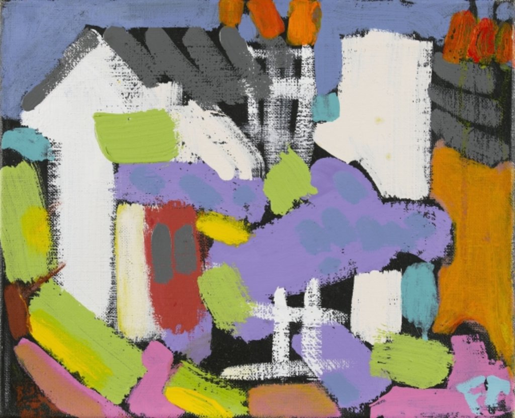 Detail of Wisteria, 2010 by Frances Treanor