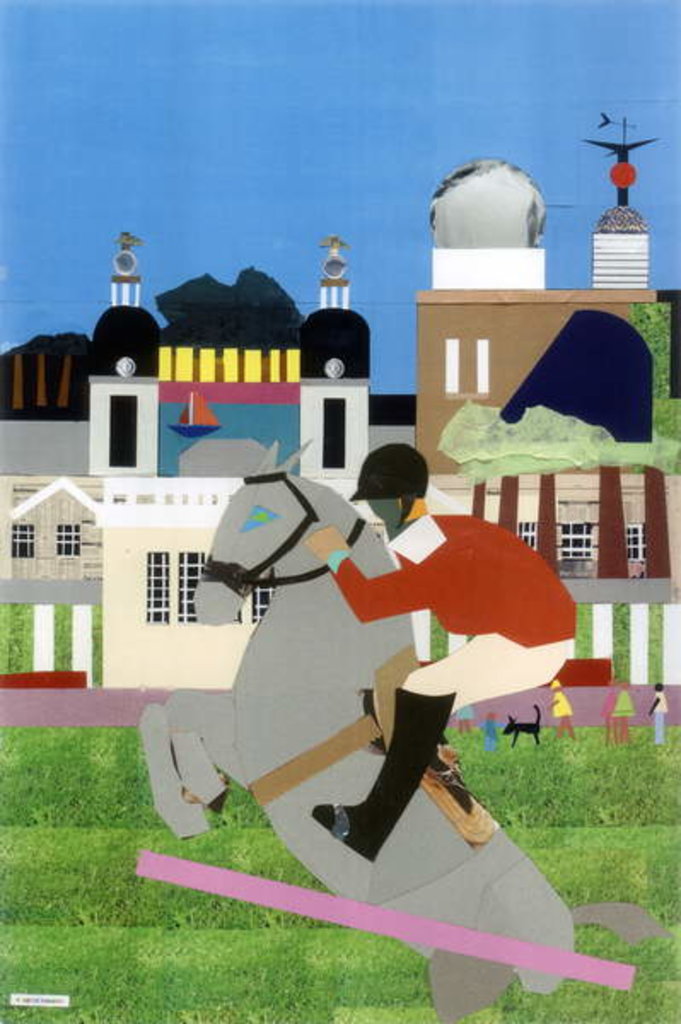 Detail of Olympic Equestrian Event in Greenwich Park, 2012 by Frances Treanor