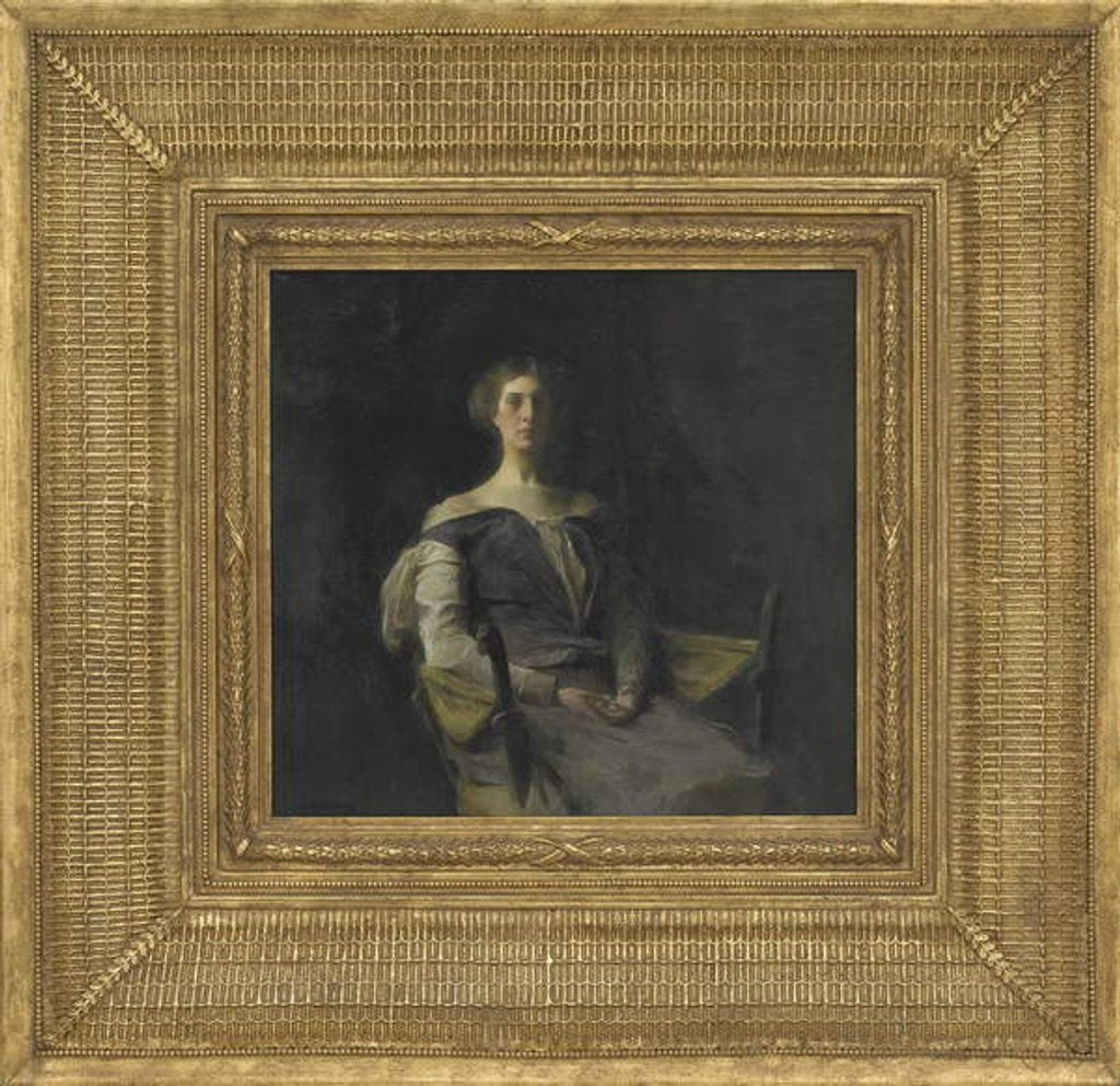 Detail of Portrait of a Girl, 1905 by Thomas Wilmer Dewing