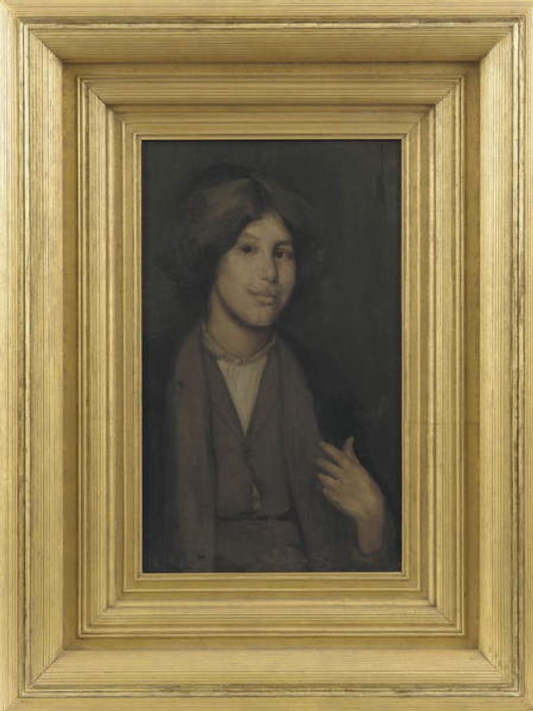 Detail of Green and Gold: The Storyteller, c.1896-1900 by James Abbott McNeill Whistler