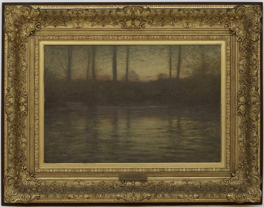 Detail of The Evening Star, 1905 by Dwight William Tryon