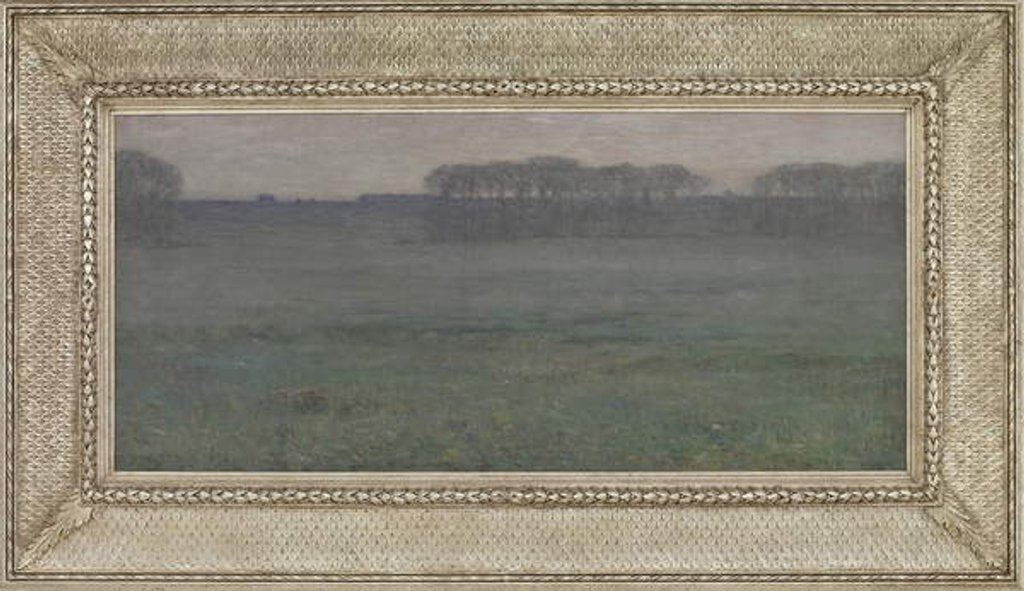 Detail of Dawn, 1893 by Dwight William Tryon