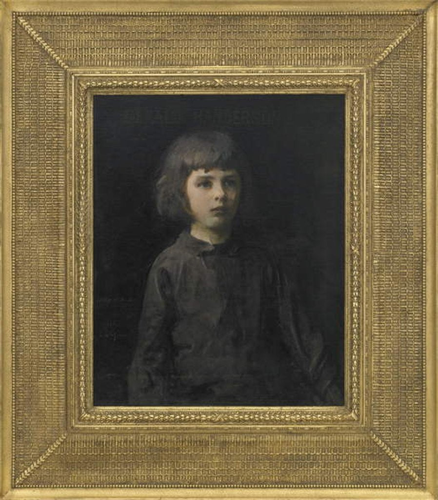 Detail of Portrait of the Artist's Son, 1892 by Abbott Handerson Thayer