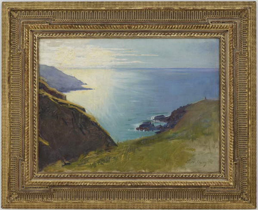 Detail of Cornish Headlands, 1898 by Abbott Handerson Thayer