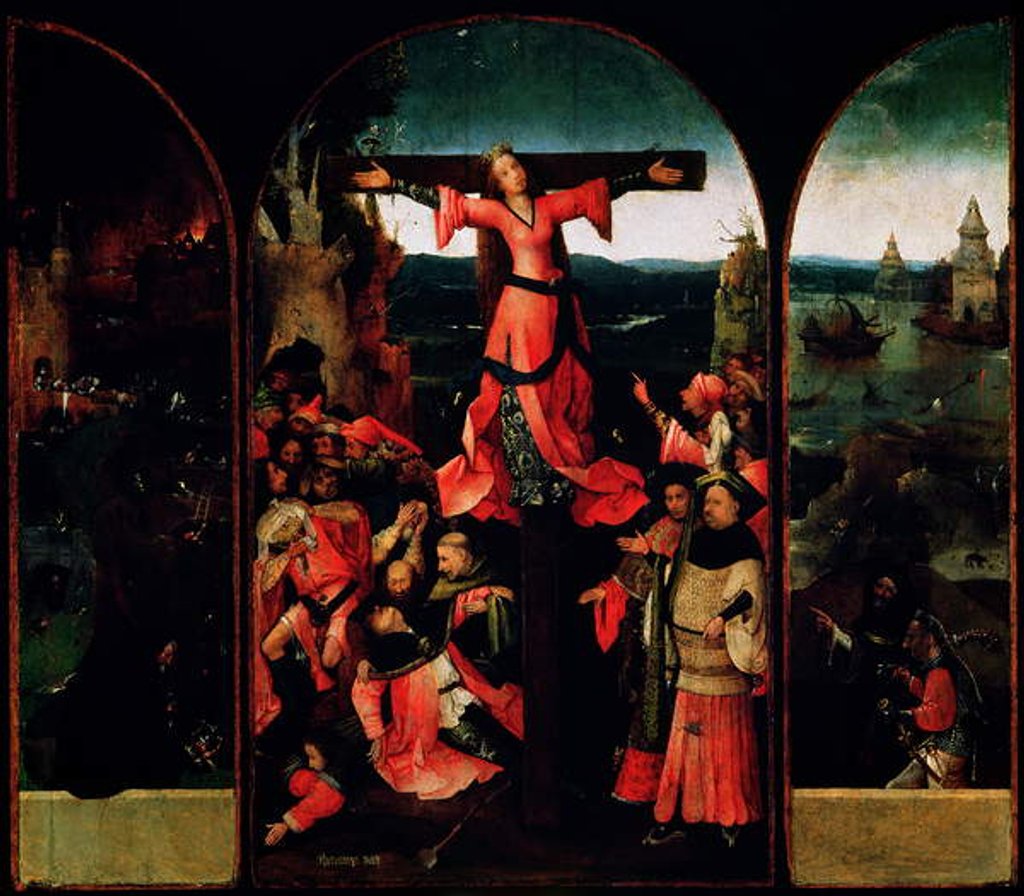 Detail of St. Liberata Triptych by Hieronymus Bosch