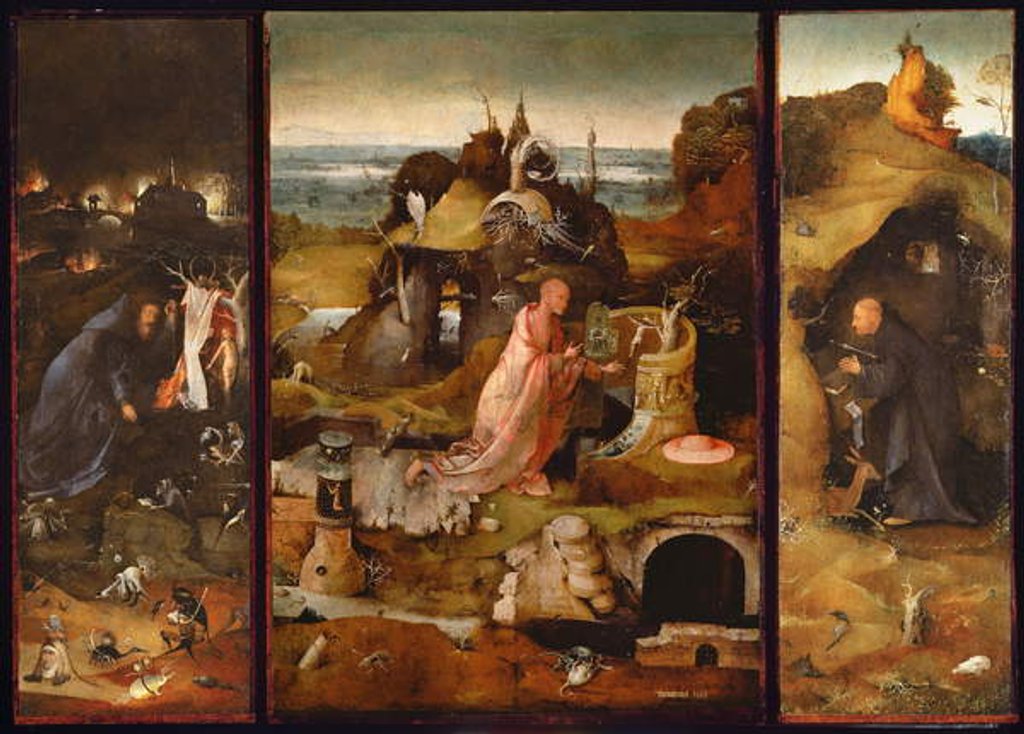 Detail of Altarpiece of the Hermits by Hieronymus Bosch