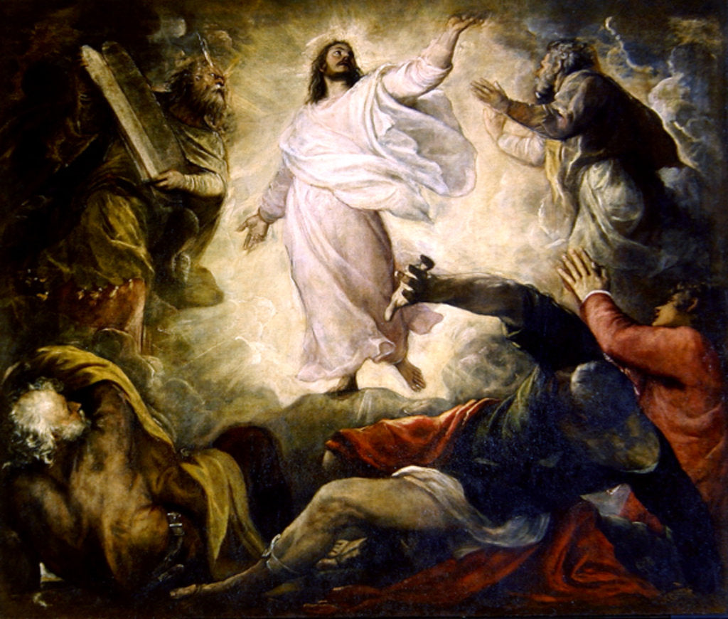 Detail of The Transfiguration of Christ by Titian (c.1488-1576)