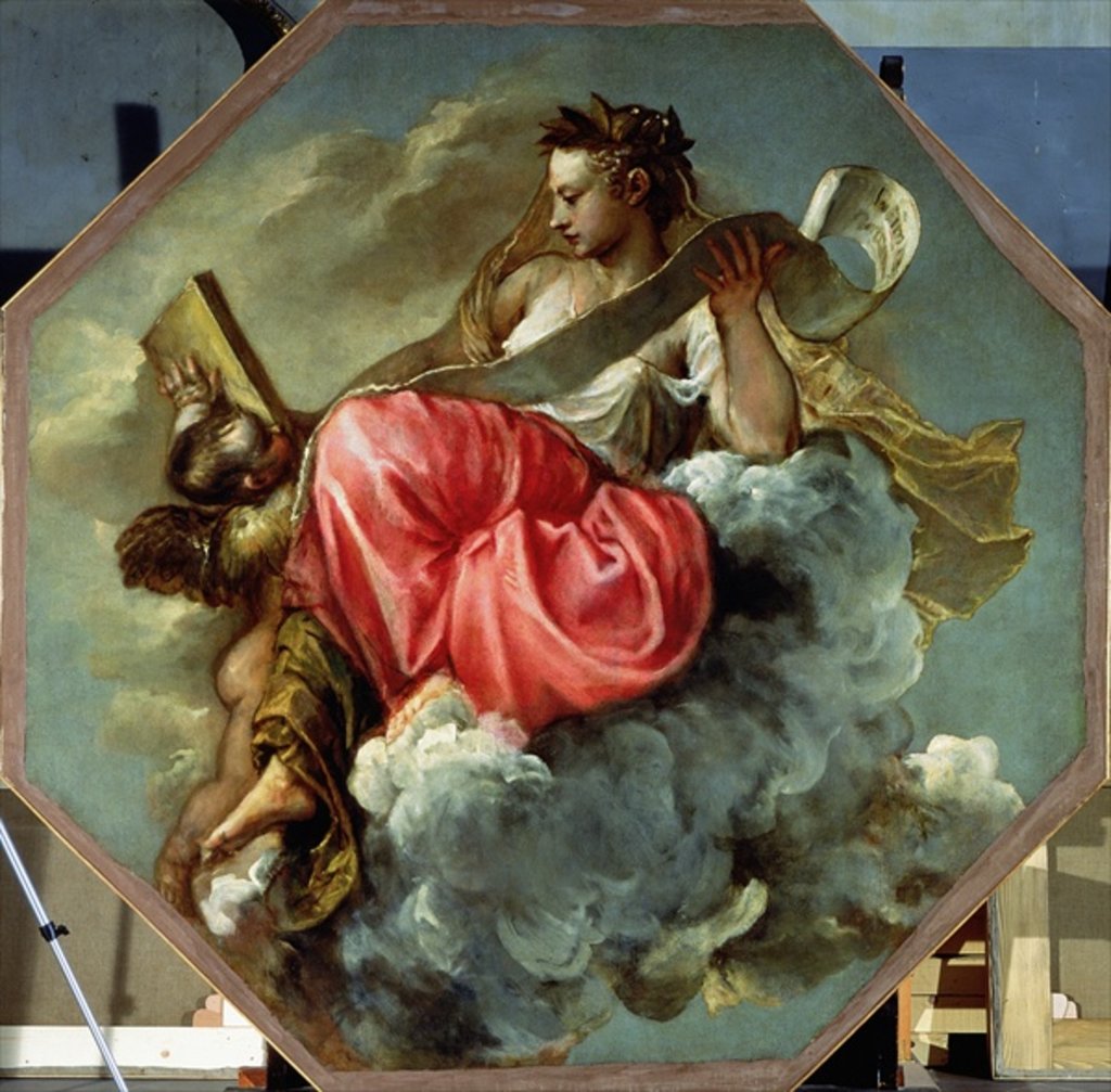 Detail of Wisdom, 1560-62 by Titian